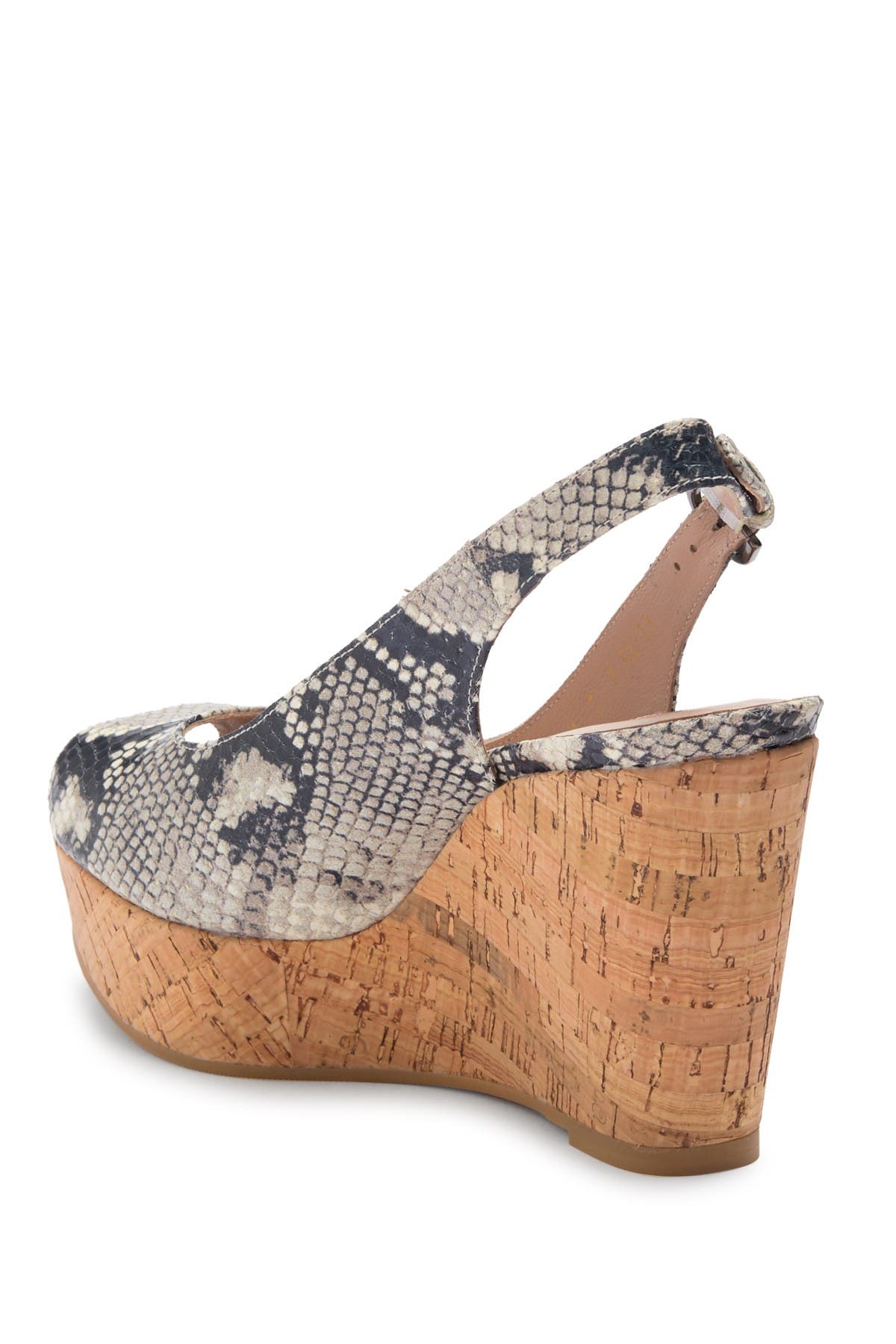 Stuart Weitzman Jean Leather Wedge Sandal, Alternate, color, 
