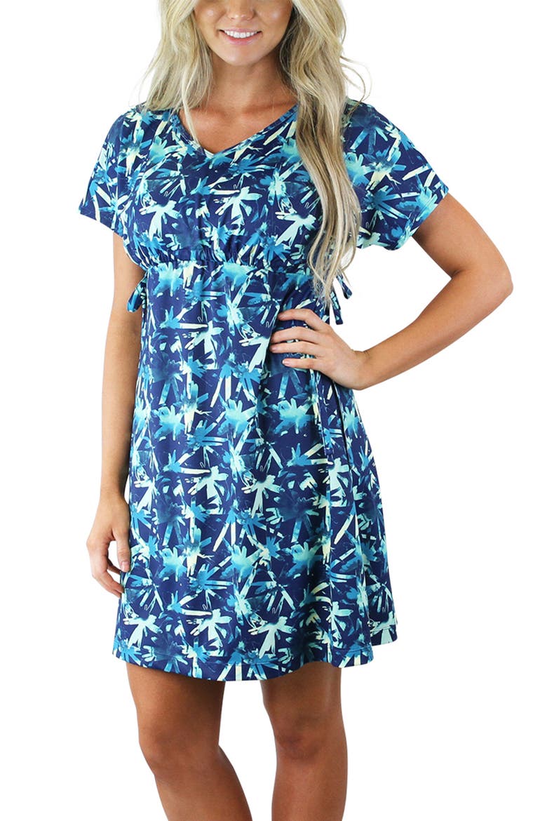 Short Cover-Up, Main, color, Tie-Dye Burst
