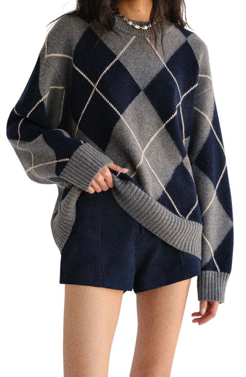 Cove Oversize Recycled Cashmere & Wool Sweater