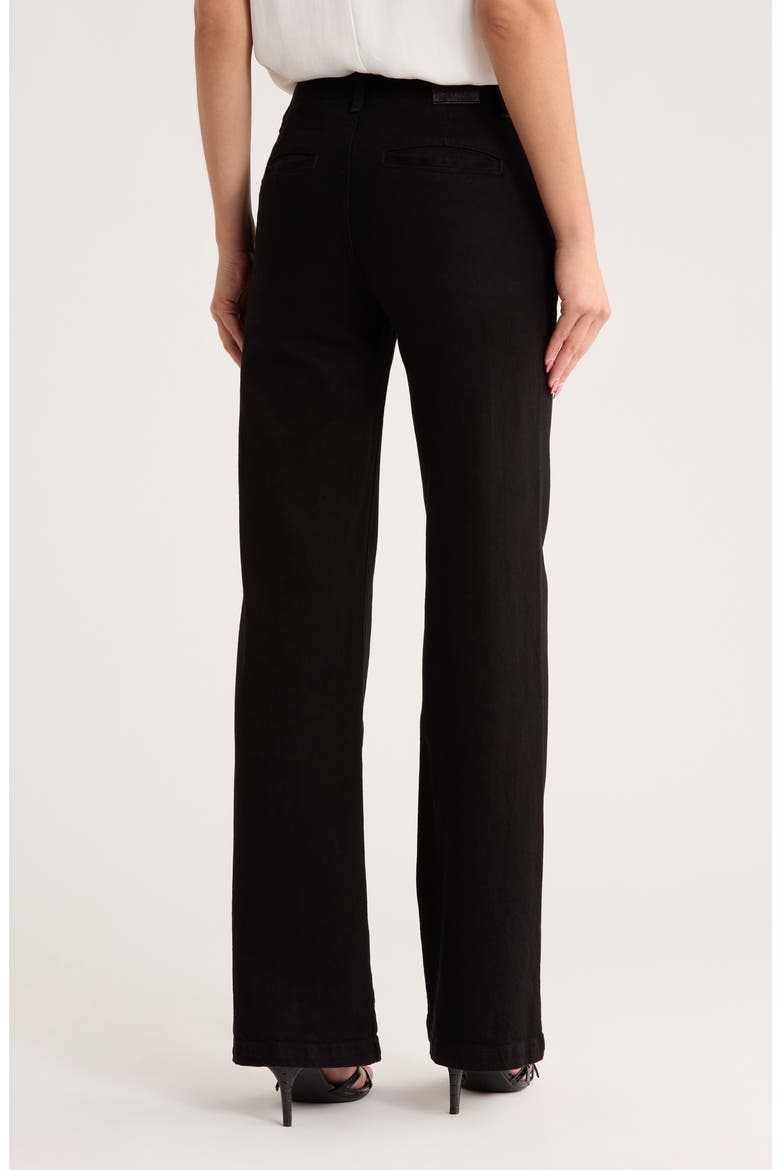 Ansel High Waist Wide Leg Pants, Alternate, color, BLACK
