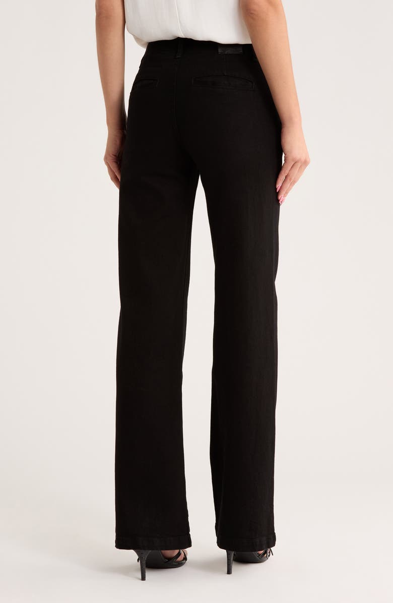 Simkhai Ansel High Waist Wide Leg Pants, Alternate, color, Black