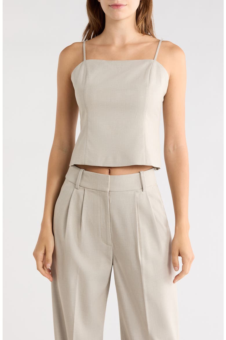 The I'm Back Top, Main, color, KHAKI