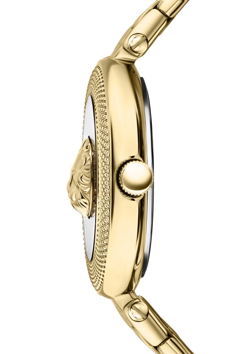 Brick Lane Bracelet Watch, 36mm, Alternate, color, IP YELLOW GOLD