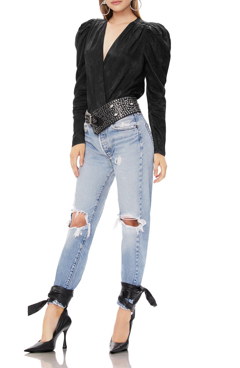 AFRM Nora Thong Bodysuit, Alternate, color, 