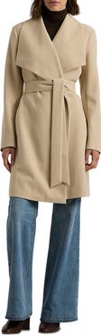 Lauren Ralph Lauren Drape Front Crepe Jacket
