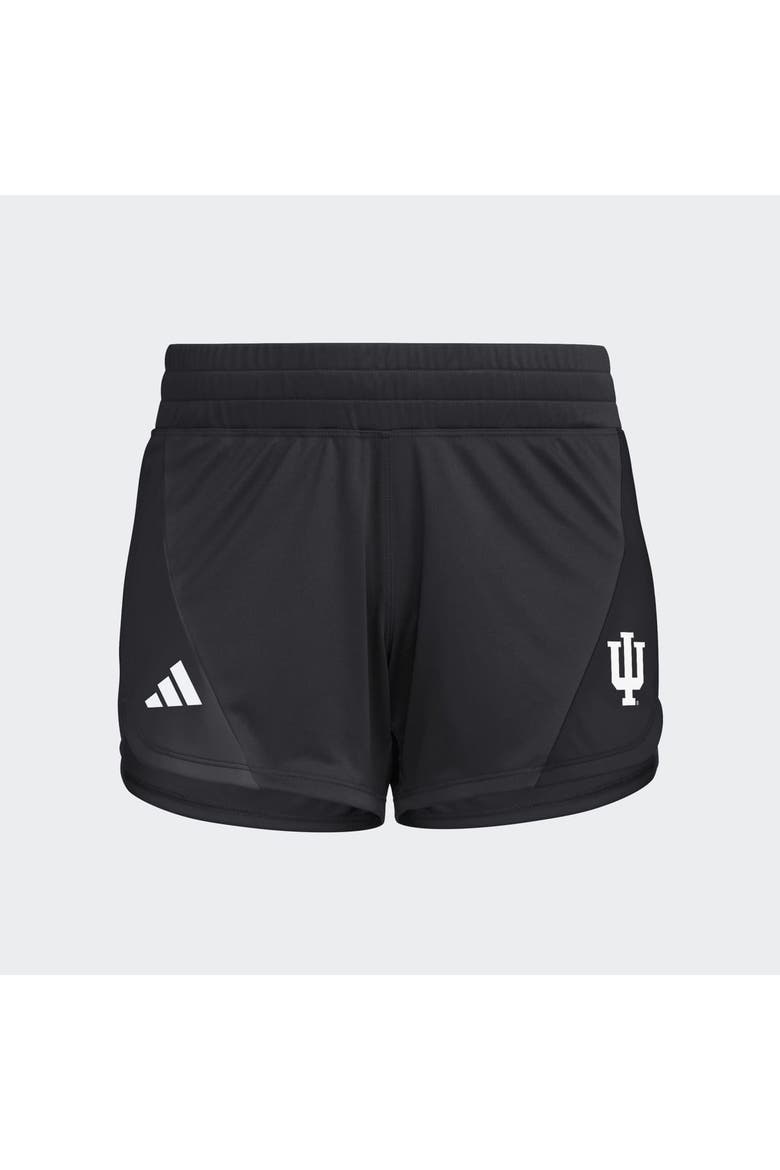 Women's adidas  Black Indiana Hoosiers D4T Woven Training Shorts, Main, color, Black