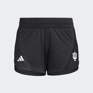 adidas Women's adidas Black Indiana Hoosiers D4T Woven Training Shorts