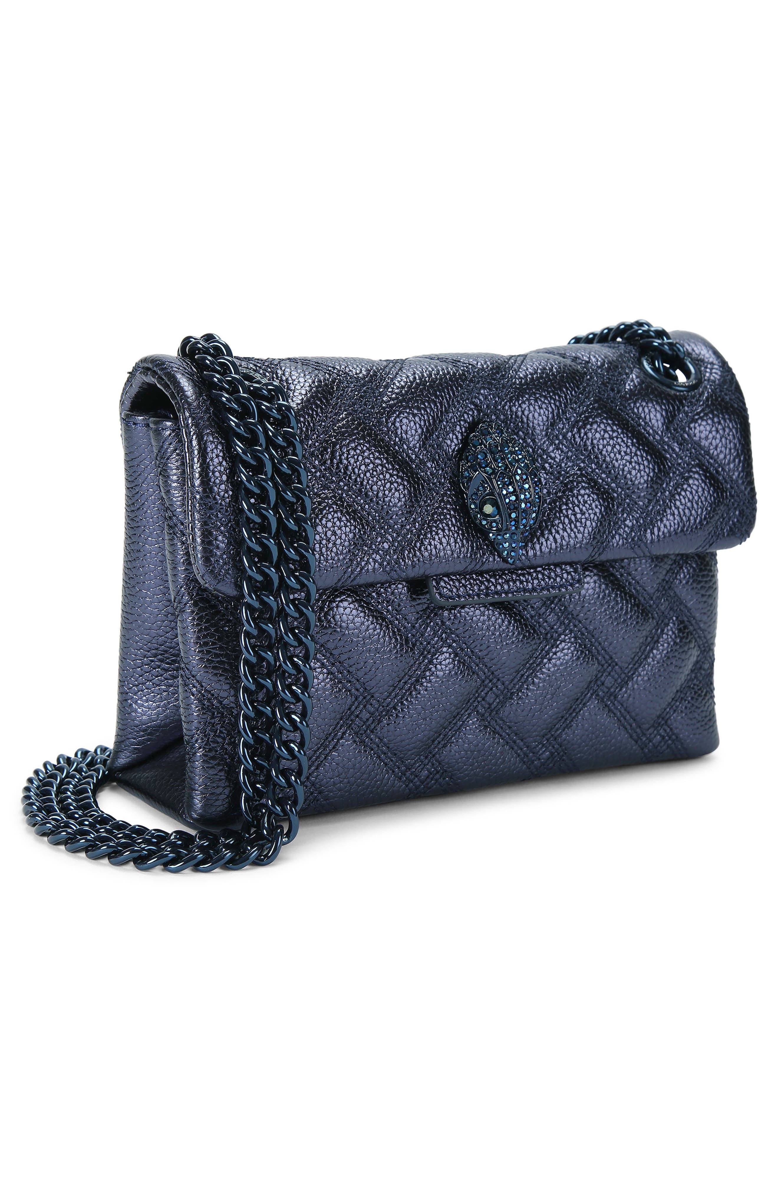 Kurt Geiger London Mini Kensington Drench Convertible Leather Crossbody Bag, Alternate, color, 