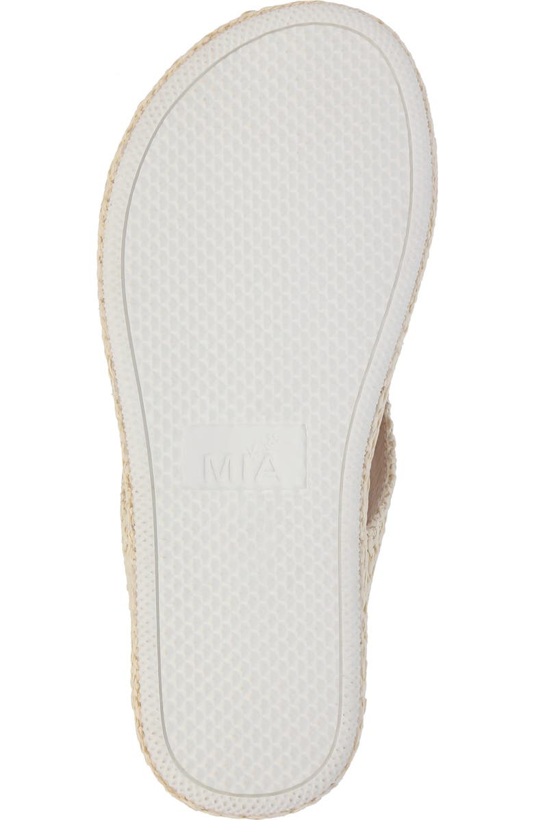 MIA Kids' Rhami Platform Flip Flop, Alternate, color, Natural