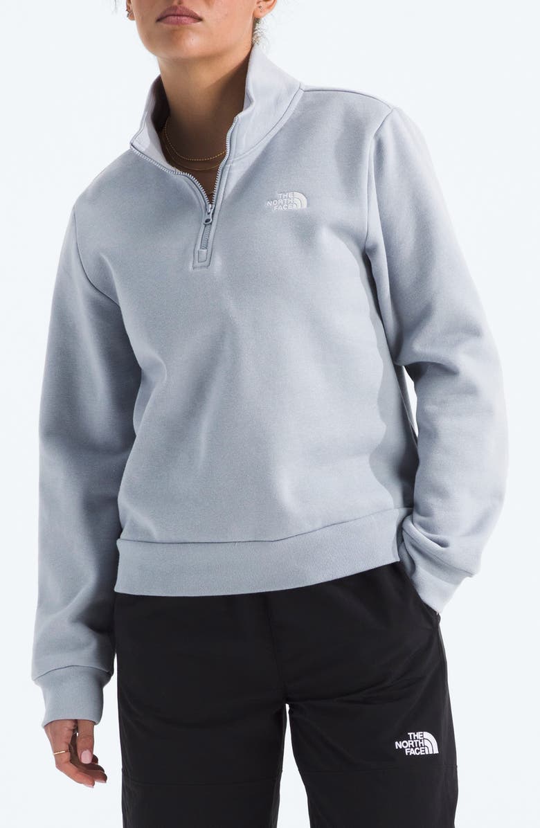 The North Face Evolution Quarter Zip Pullover, Main, color, Blue Flax