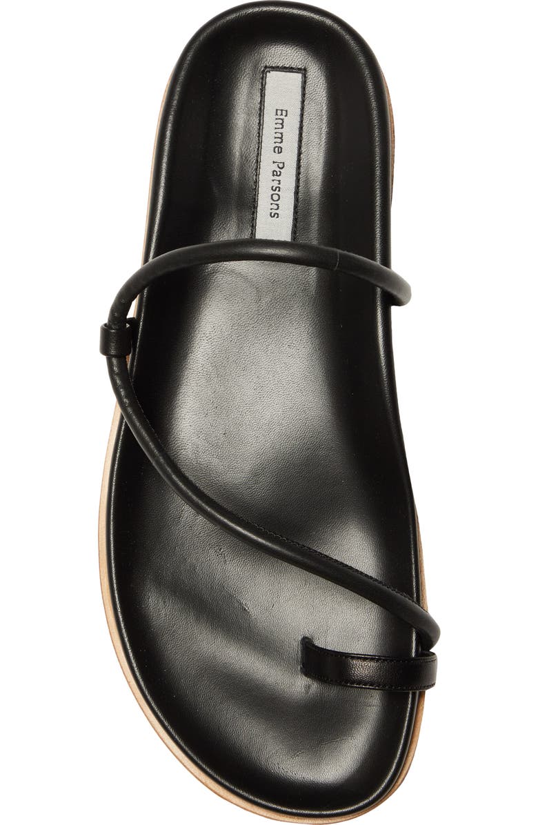 Emme Parsons Bari Fussbett Toe Loop Slide Sandal, Alternate, color,