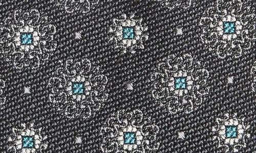 Nordstrom Kove Medallion Silk Tie In Black