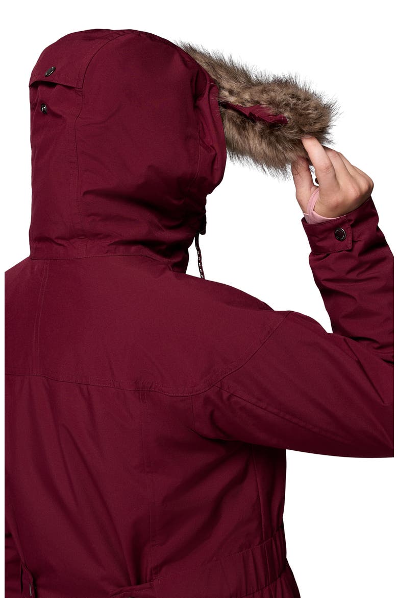 Payton Pass™ II Interchange Waterproof 3-in-1 Jacket, Alternate, color, RICH WINE 624