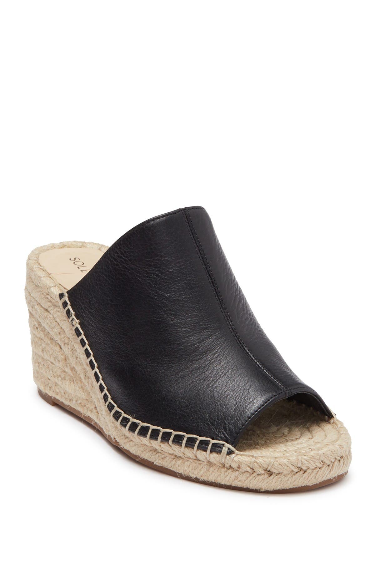 Sole Society Caleena Wedge Slide Sandal, Alternate, color, 