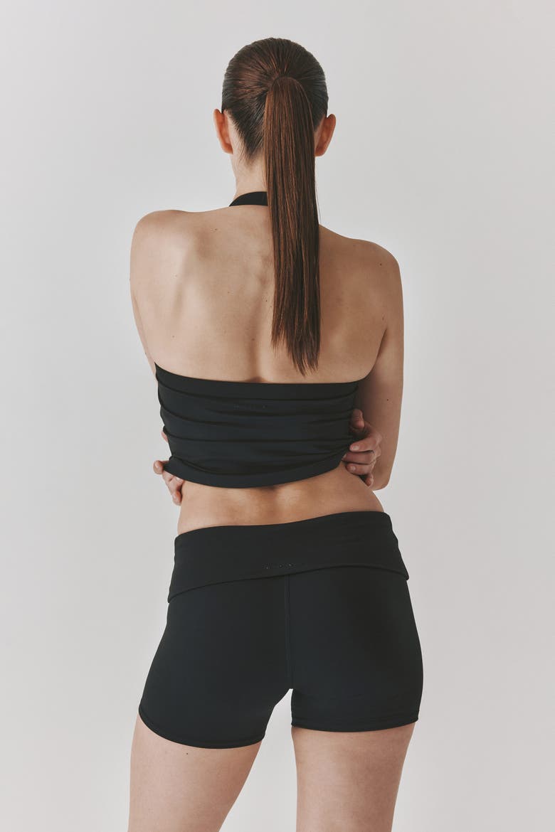 Sports Biker Shorts With Softmove, Alternate, color, Black