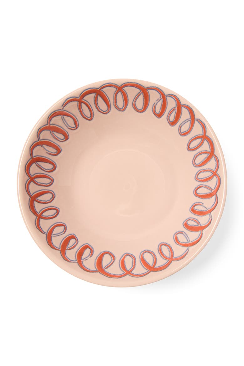 Amalfi Cereal Bowl, Main, color, Pink 7"