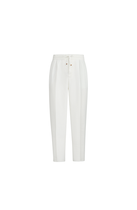 Trousers with drawstring