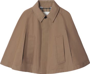 Cotton Blend Cape