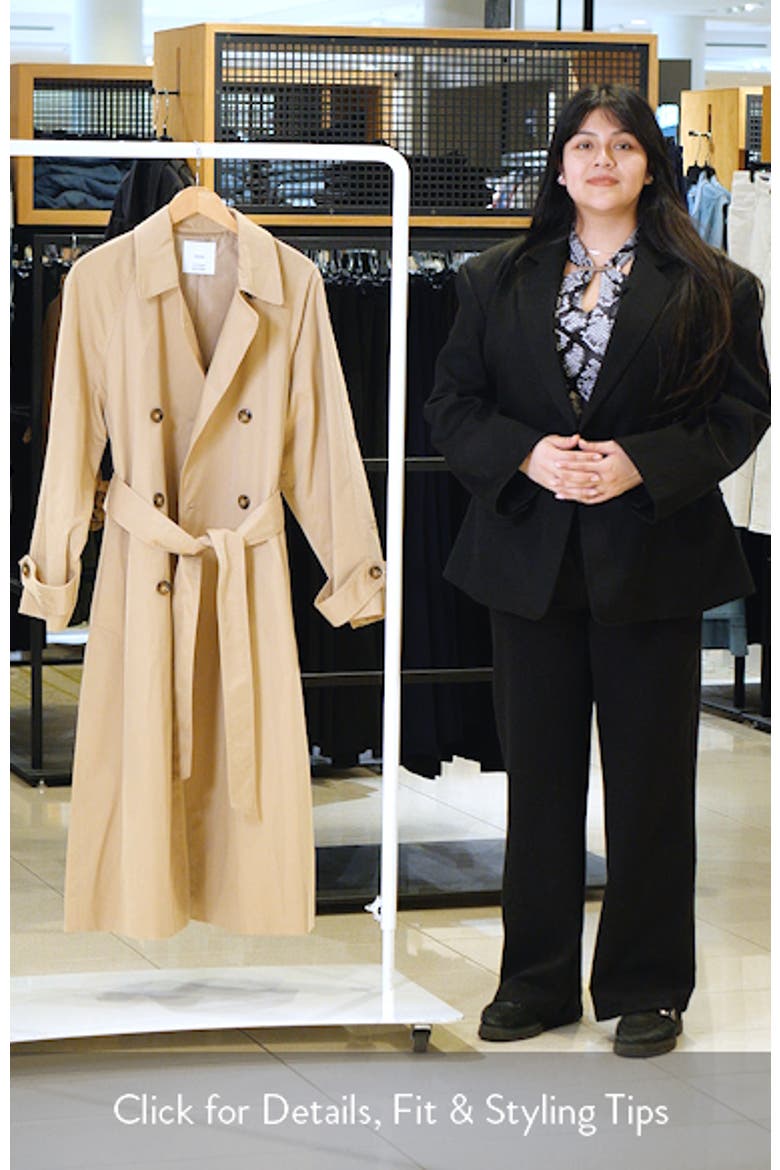 Angela Belted Trench Coat video