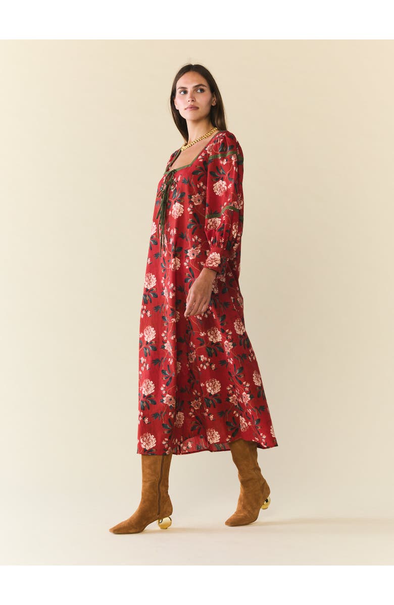 Eddy Tess Dress, Alternate, color, Red Soft Floral