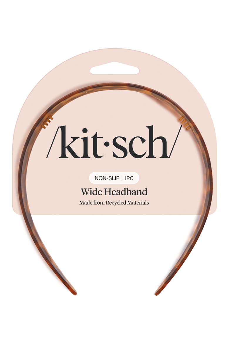 Tortoise Wide Headband, Alternate, color, TORTOISE