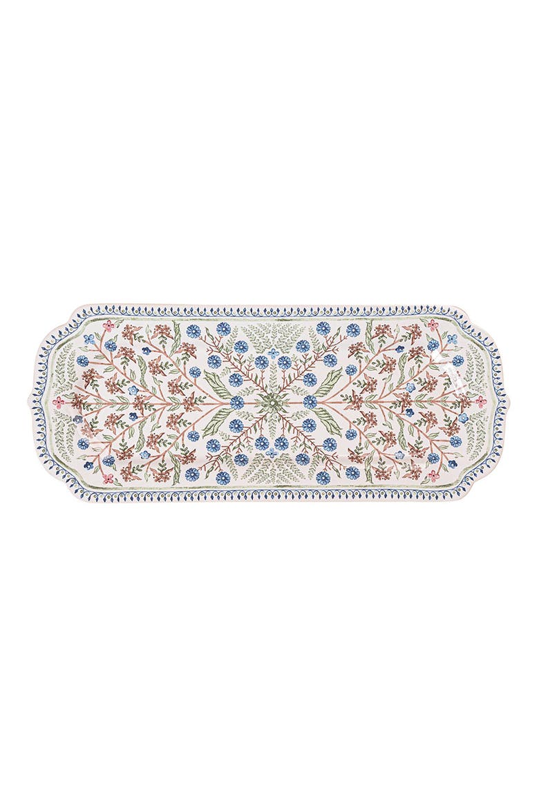 Villa Seville Host Tray, Main, color, CHAMBRAY