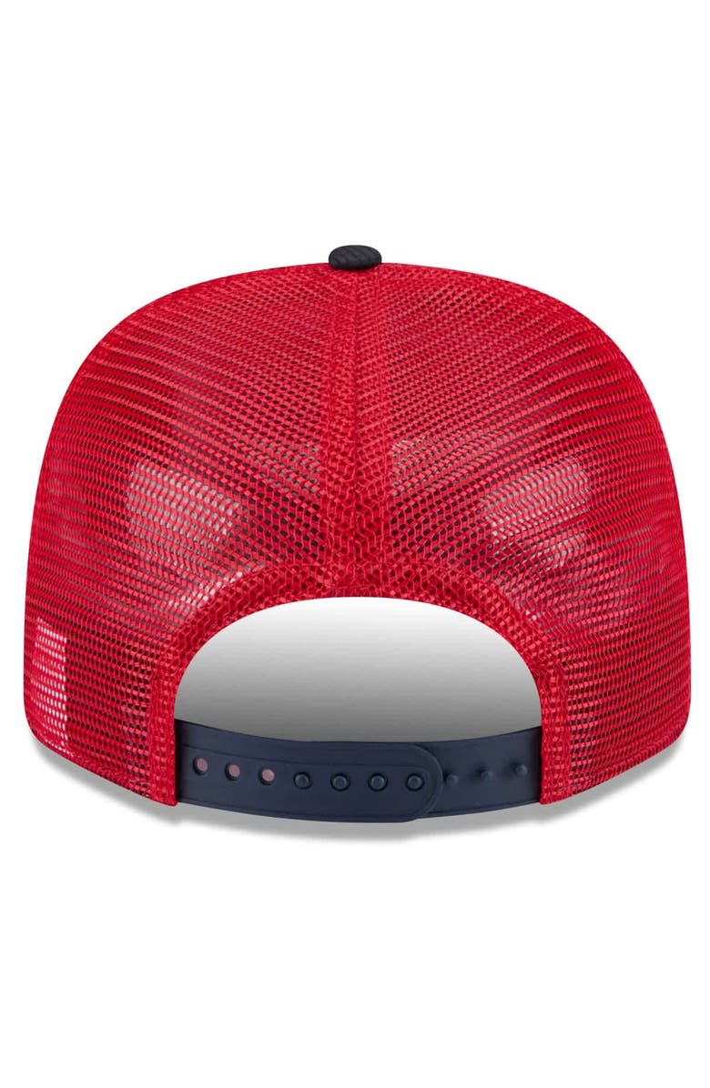 New Era Men's New Era  Red/Navy Minnesota Twins 2025 Spring Training 9SEVENTY Stretch-Snap Trucker Hat, Alternate, color, 