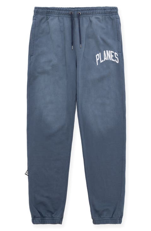 Arched Logo Cotton French Terry Sweatpants
