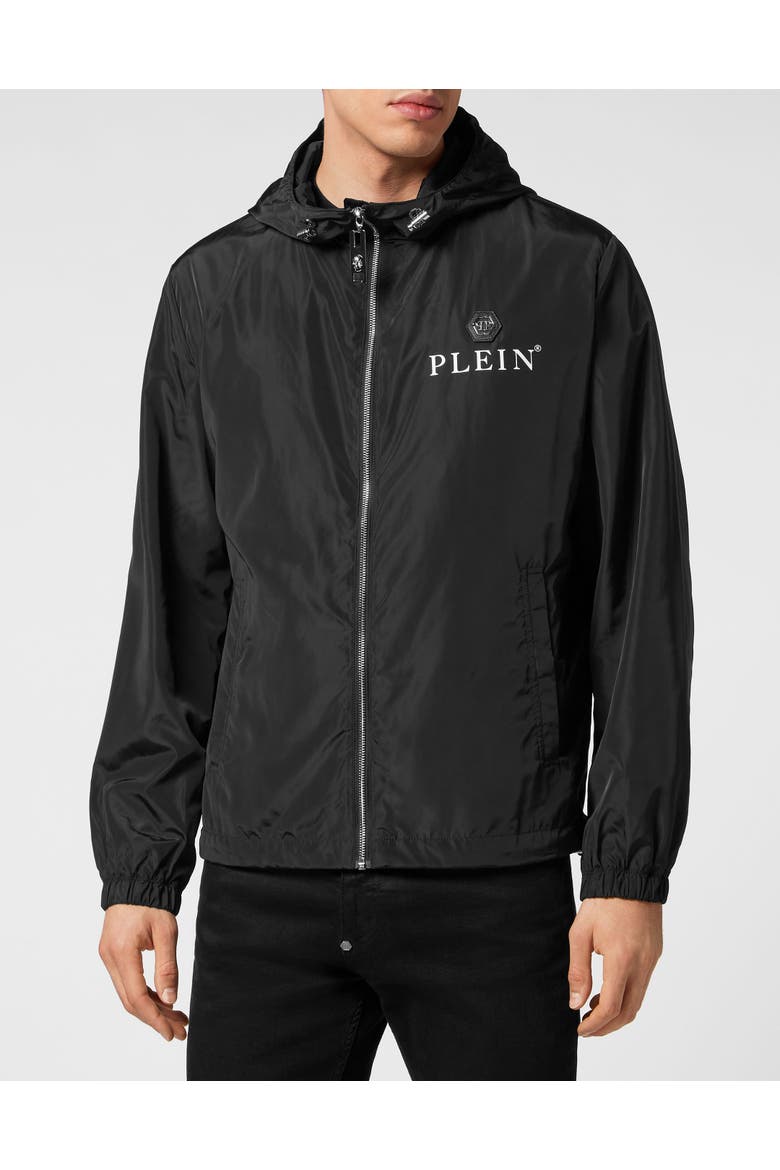 Jacket Hexagon Men, Main, color, black