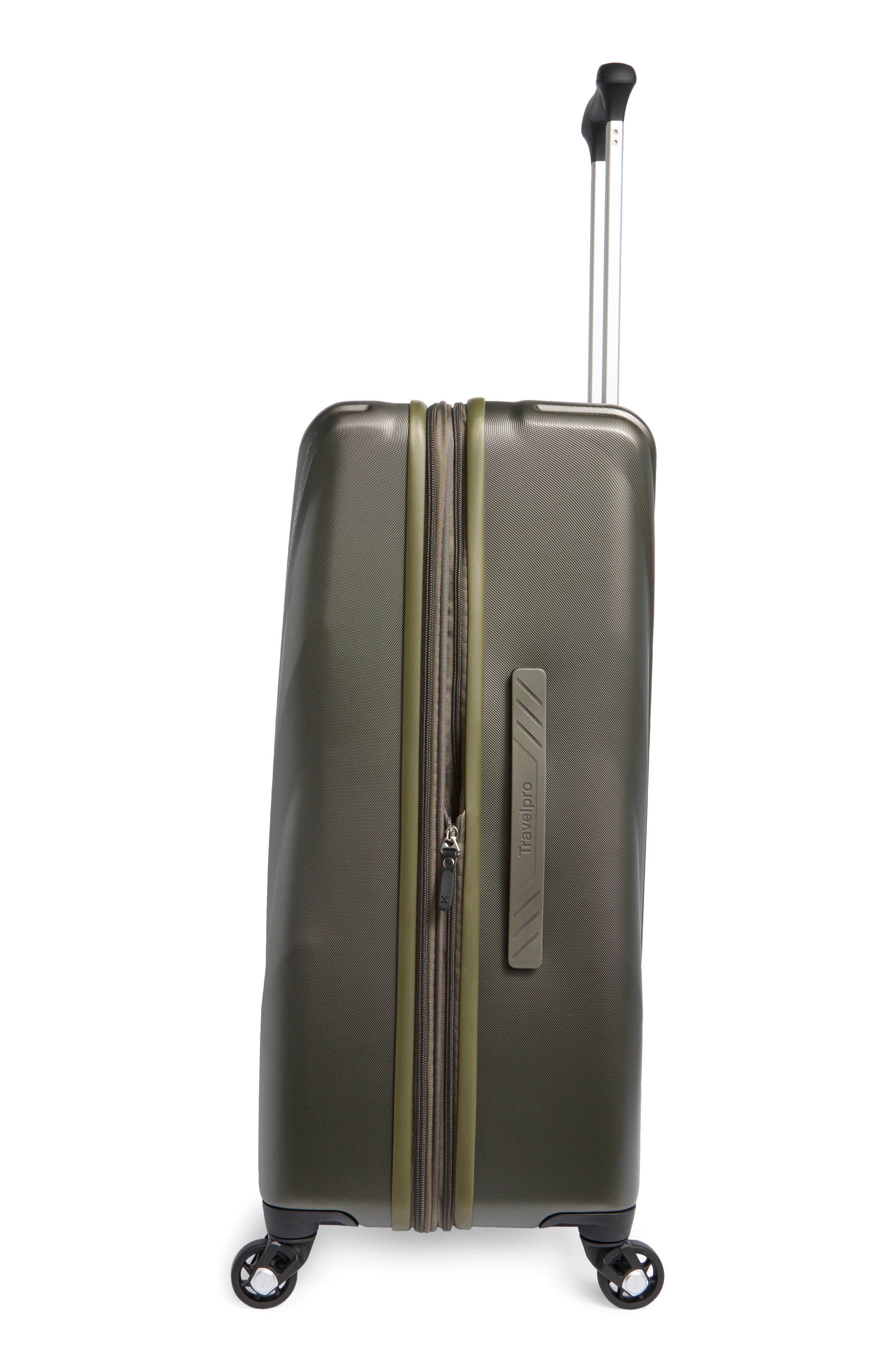TRAVELPRO Maxlite<sup>®</sup> 5 25-Inch Hardside Expandable Medium Check-In Spinner, Alternate, color, Slate Green