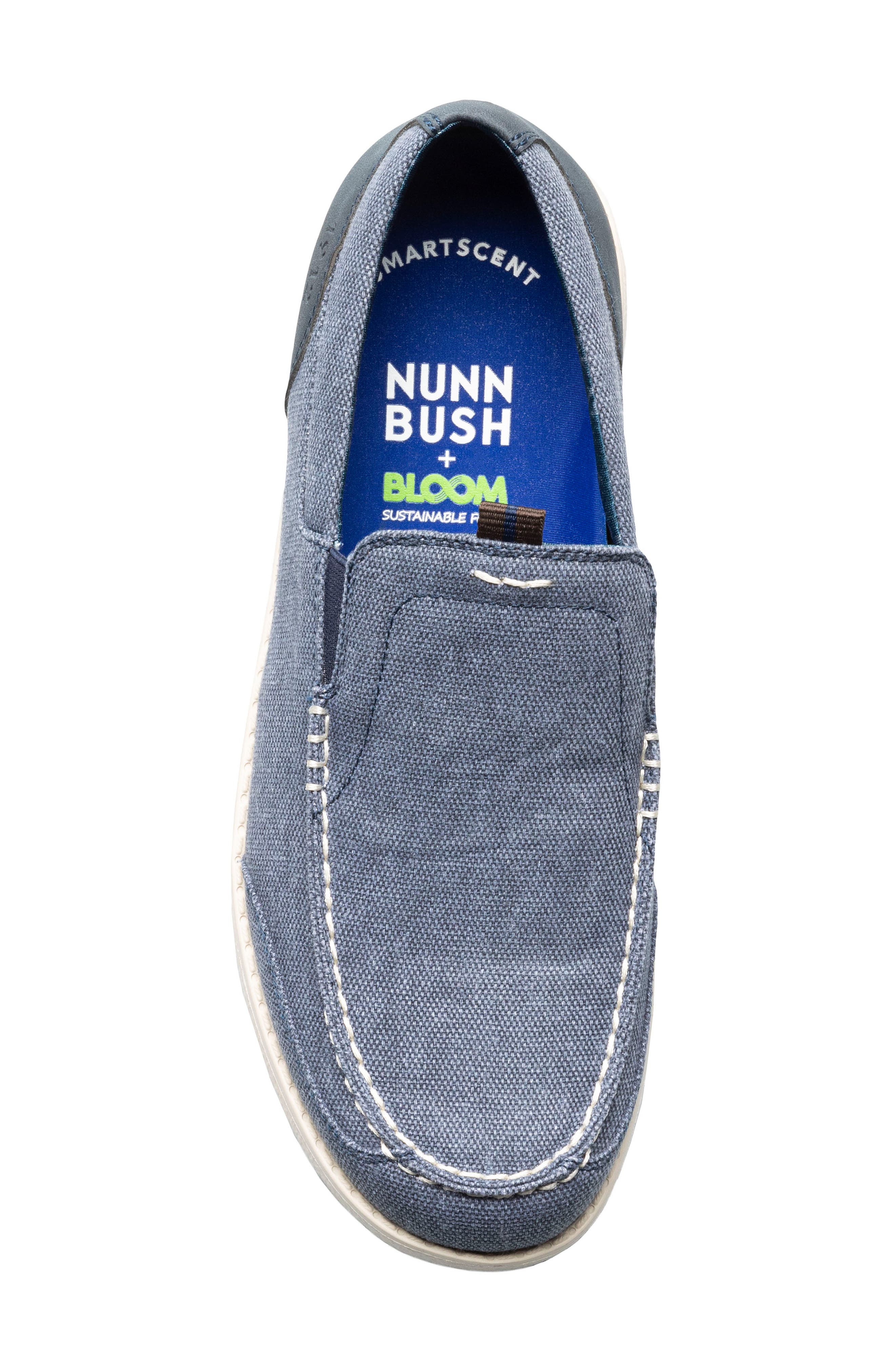 Brewski Organic Cotton Slip-On Sneaker- Wide Width Available, Alternate, color, NAVY