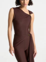 Manière De Voir Bodysuit with Hardware Detail