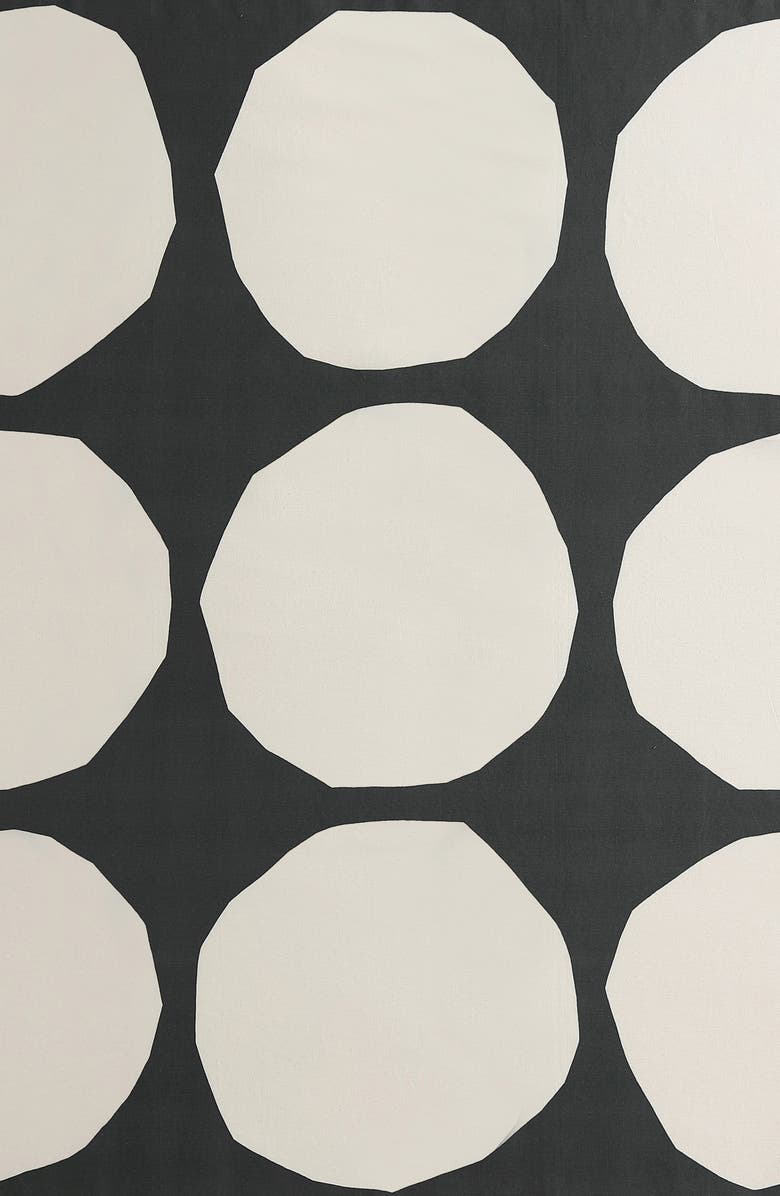 Marimekko Kivet Duvet Cover & Shams Set, Alternate, color, Charcoal Grey