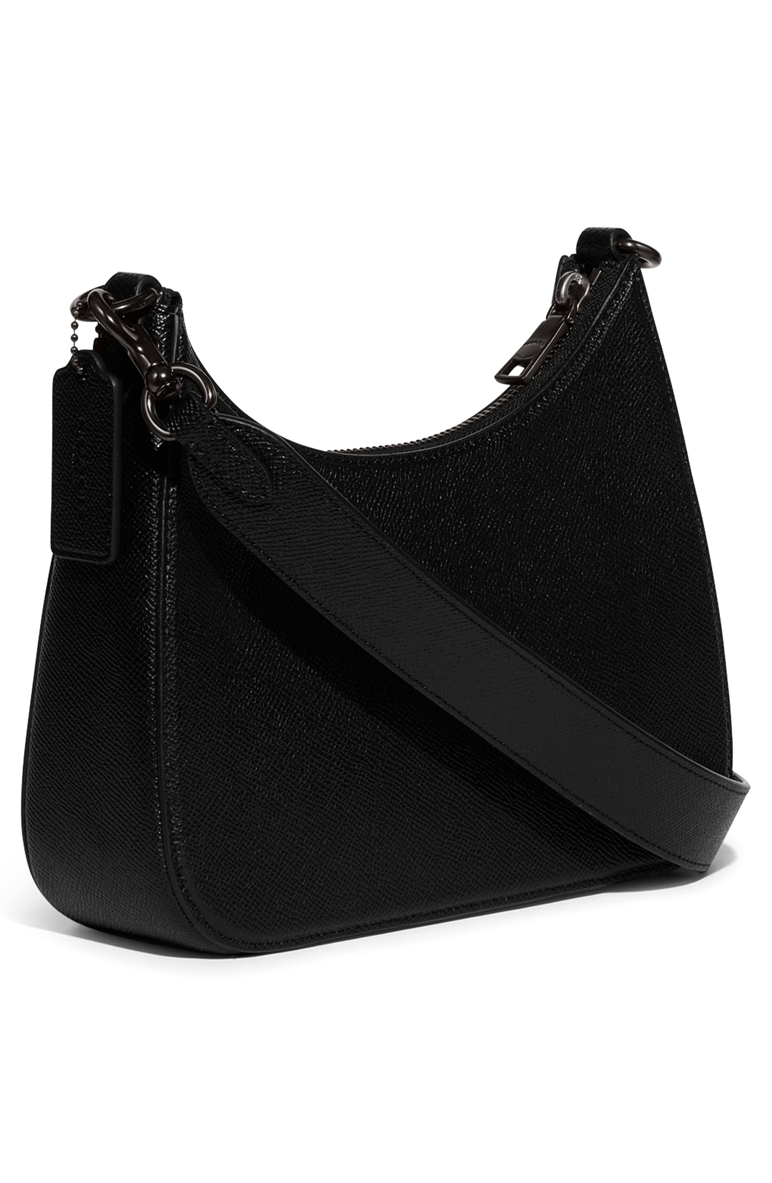 COACH Crossgrain Leather Hobo Crossbody Bag, Alternate, color, 