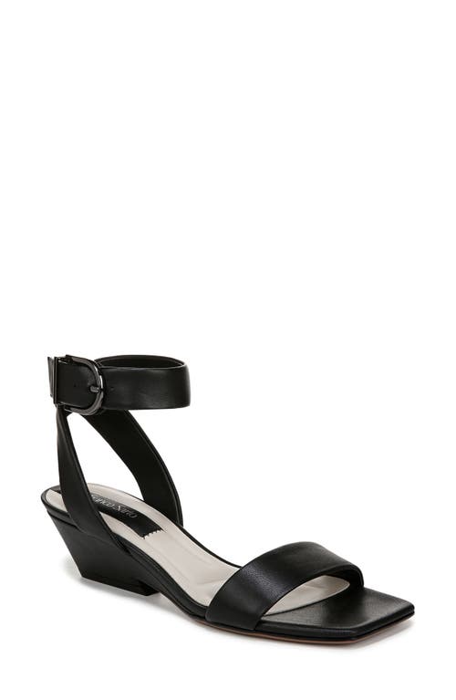 Franco Sarto Savini Ankle Strap Sandal In Black