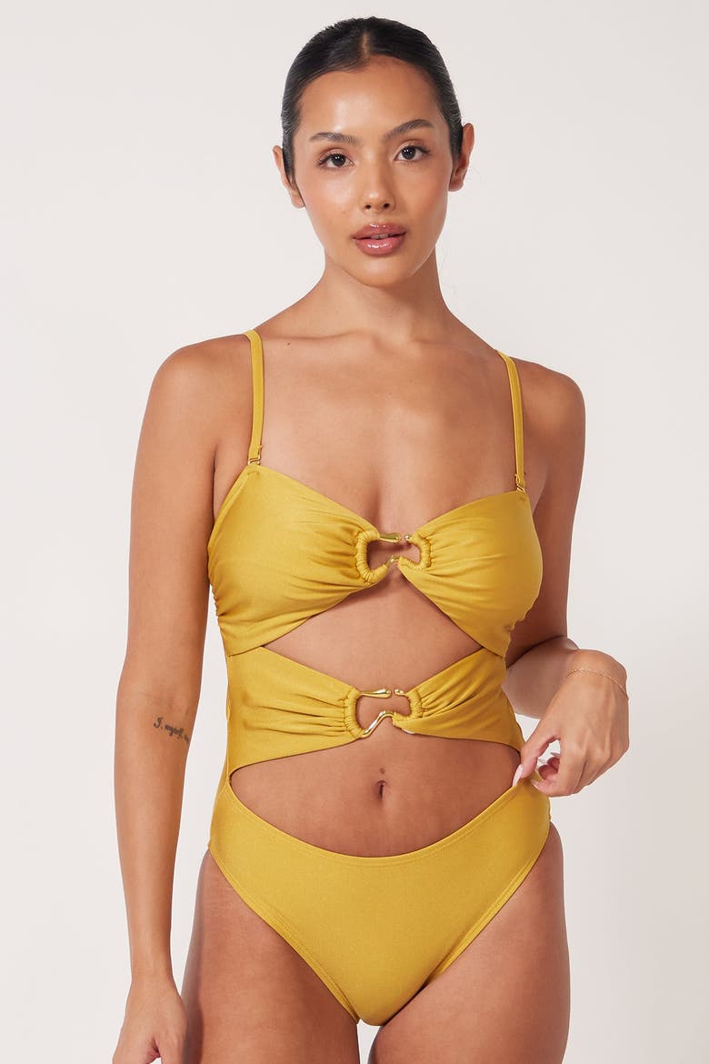 Maeve One-Piece Swimsuit, Alternate, color, Cintrine