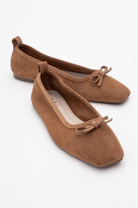 Sosa Leather Ballet Flat