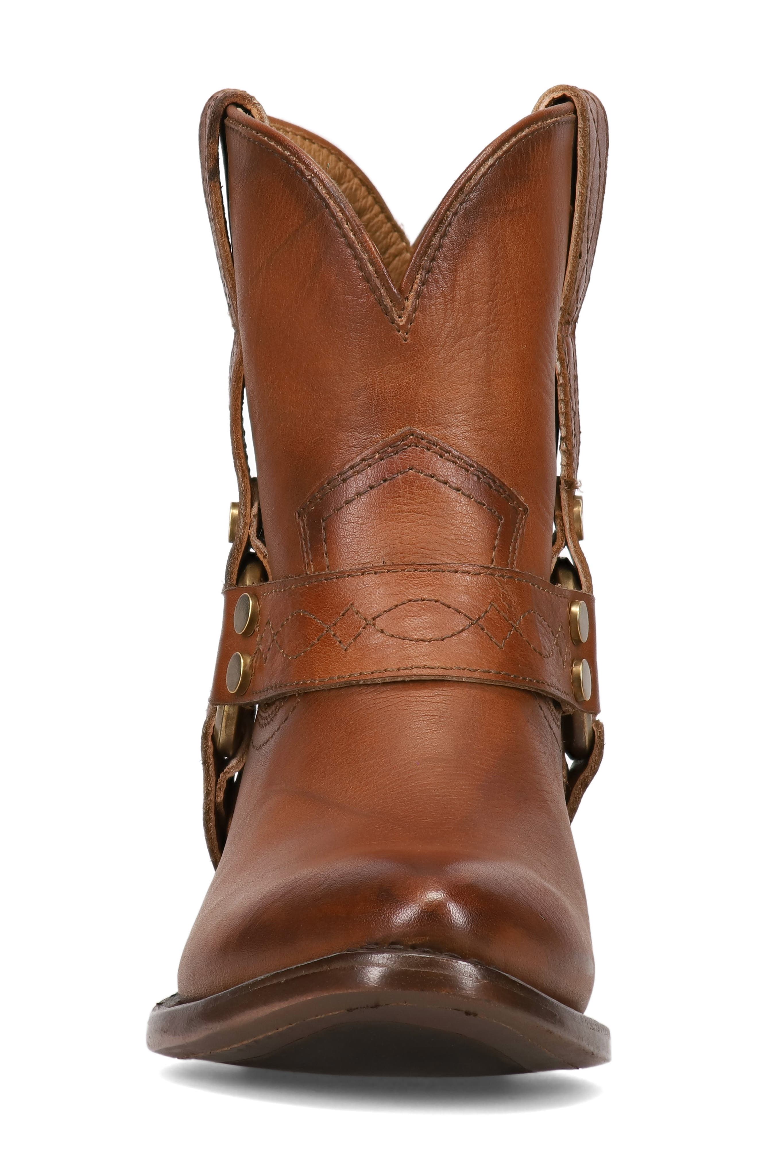 Frye Billy Harness Bootie, Alternate, color, Saddle