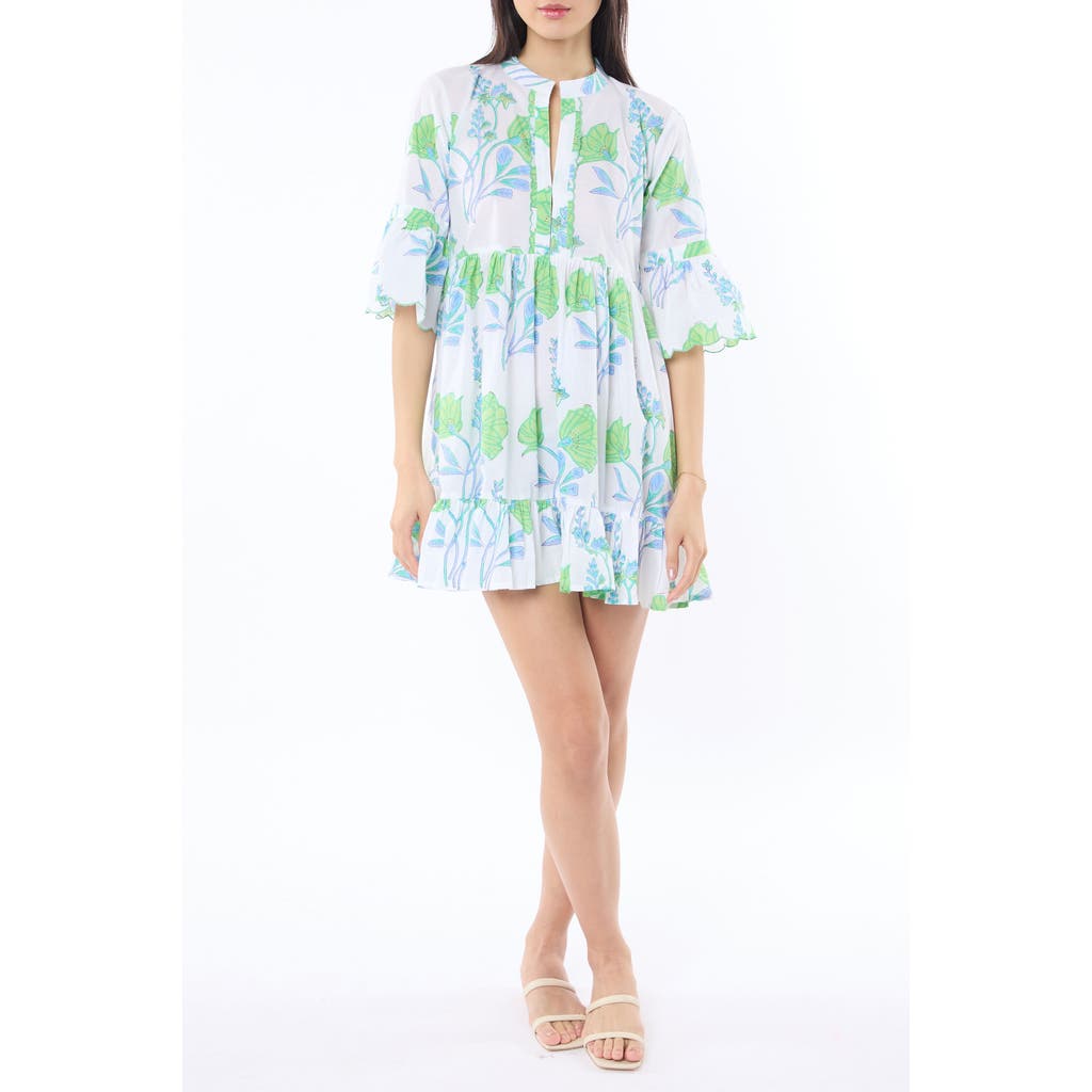 Calypso St Barth Calypso St. Barth Mykono Dress In Green/blue