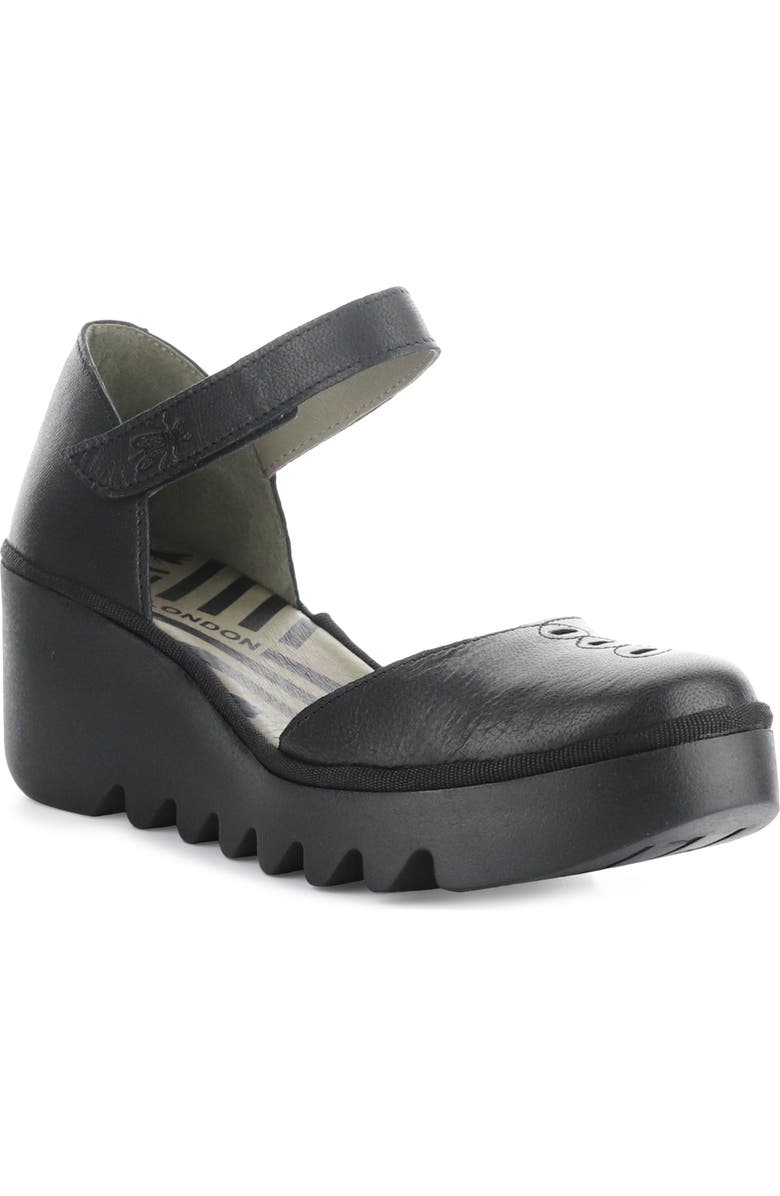 Fly London Biso Wedge Pump, Main, color,