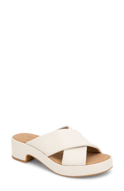 GENTLE SOULS BY KENNETH COLE GENTLE SOULS RIVER PLATFORM SLIDE SANDAL 