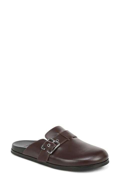 Leon Genuine Calf Hair Loafer Mule