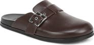 Vince Leon Leather Loafer Mule