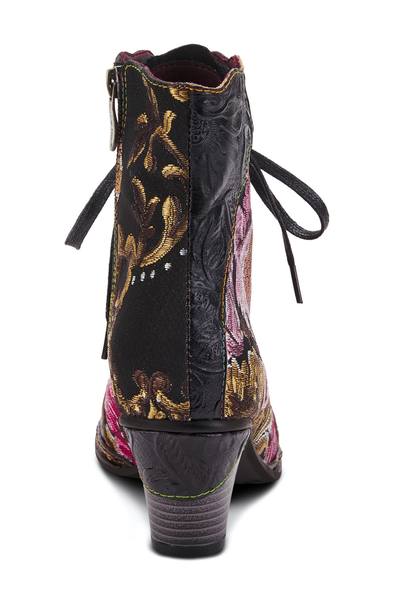 L'Artiste by Spring Step L'Artiste Siren Bootie, Alternate, color, Black Multi