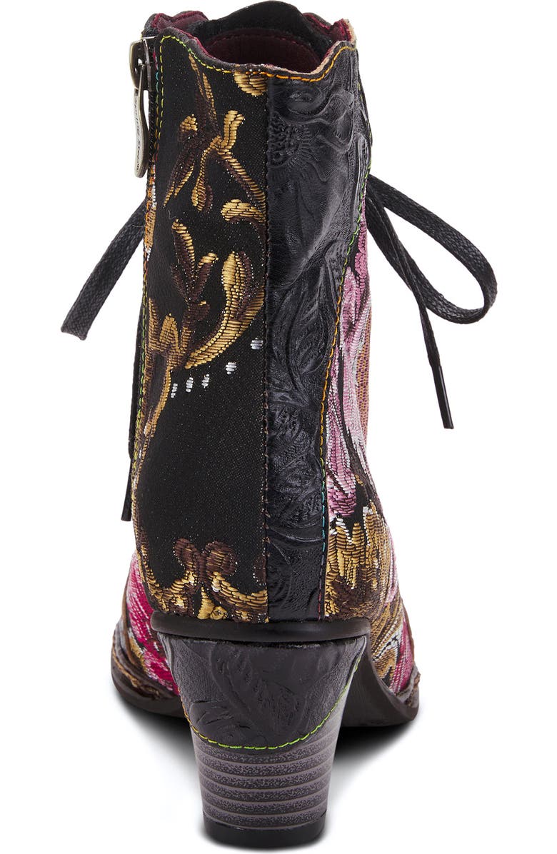 L'Artiste by Spring Step L'Artiste Siren Bootie, Alternate, color, Black Multi