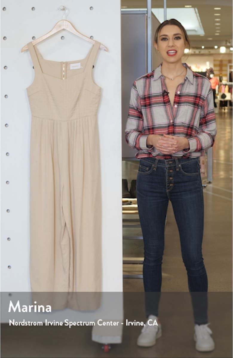 Lucia Wide Leg Jumpsuit, sales video thumbnail