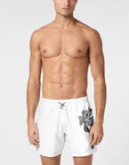 PHILIPP PLEIN Beachwear Short Trousers Dragon Men