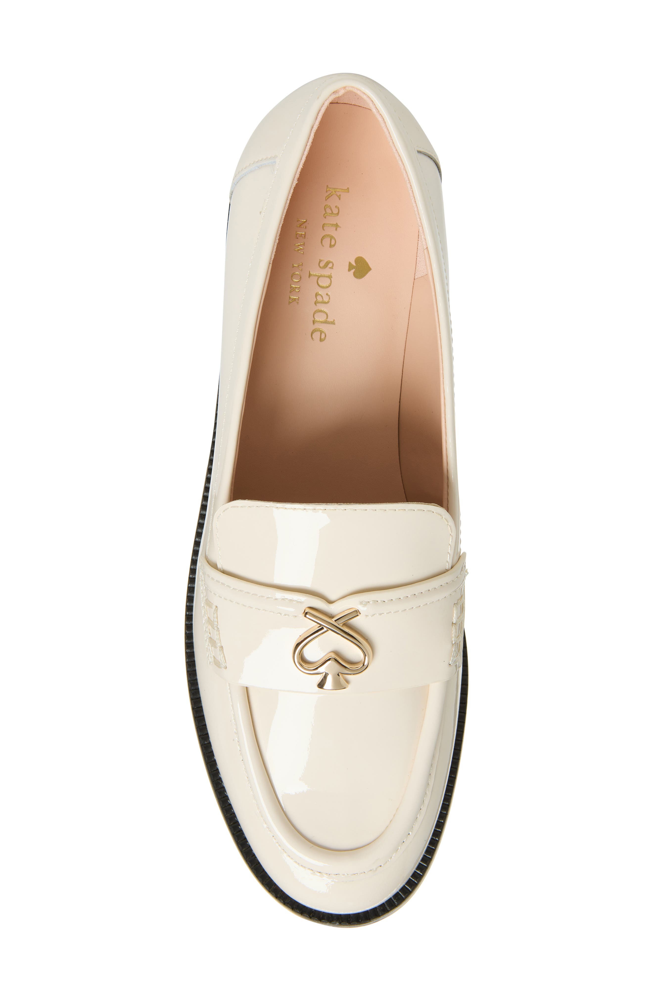 Kara Loafer, Alternate, color, PARCHMENT