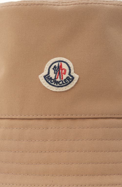 Moncler Archivio Dna Bucket Hat In Beige