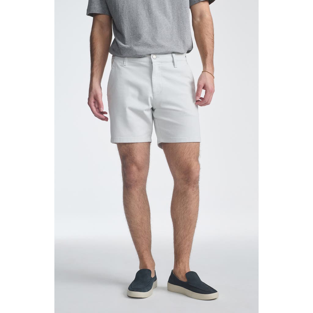 Mavi Jeans Nate Athletic Fit Chino Shorts In Ivory Athletic